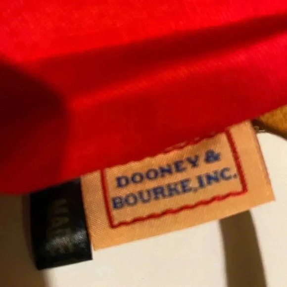 Dooney & Bourke vintage beige canvas satchel bag - Picture 8 of 16